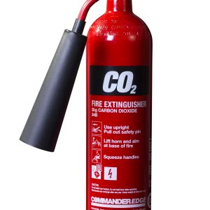 CommanderEDGE 2kg CO2 Aluminium Fire Extinguisher