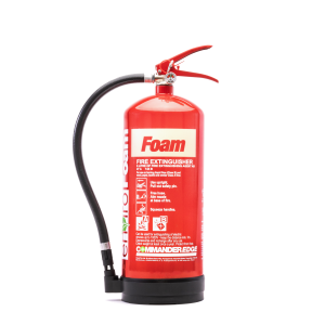 CommanderEDGE 6ltr enviroFoam Fluorine Free Foam Fire Extinguisher