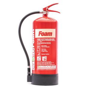 CommanderEDGE 9ltr enviroFoam Fluorine Free Foam Fire Extinguisher