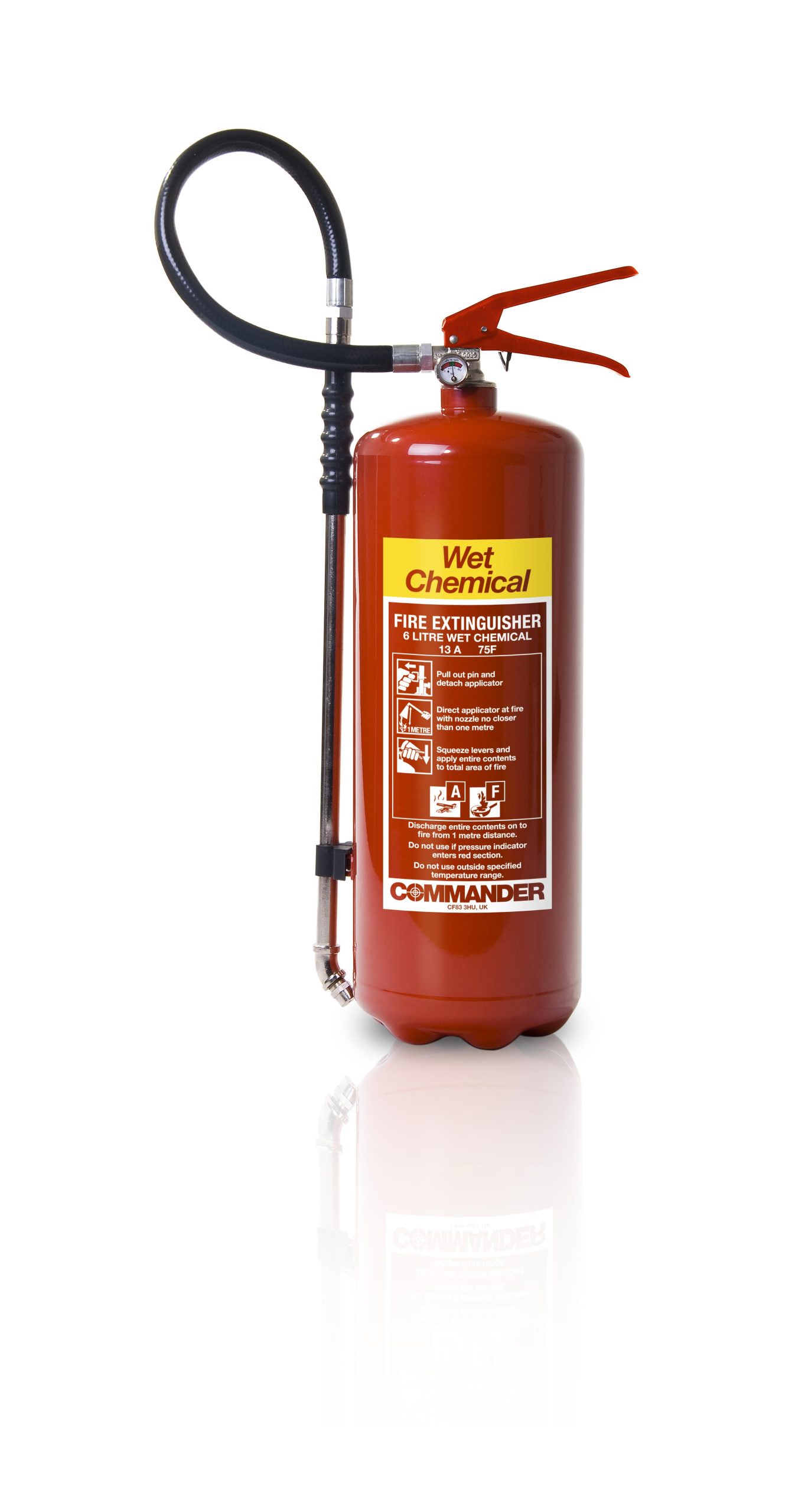 Commander 6ltr Wet Chemical Fire Extinguisher