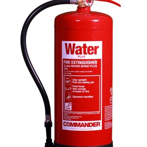 Commander 6ltr Water Plus Spray Fire Extinguisher